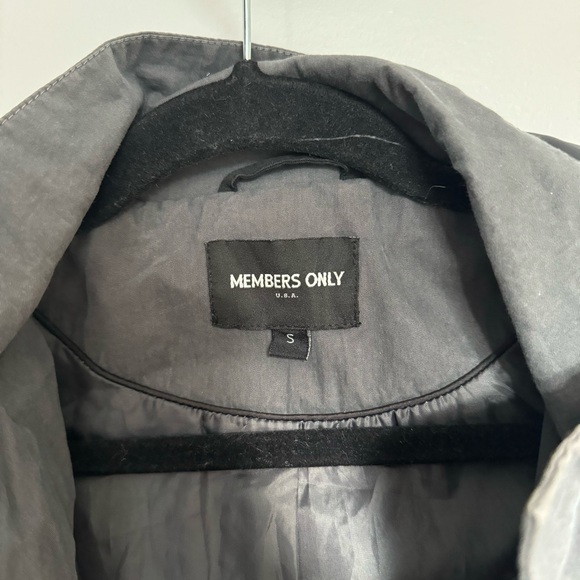 Members Only Gray Utility Jacket - Picture 2 of 4